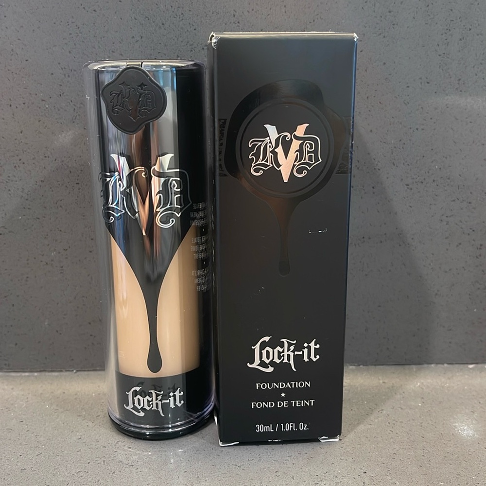 ❤️NEW!!!❤️KAT VON D-KVD Lock-It Foundation.MEDIUM 53
NEUTRAL.FULL-COVERAGE.